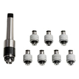 BERNARDO Spannmittel für Werkzeuge – Modell Gewindeschneid-Schnellwechselfutterset MK 4 / M3 - M12