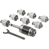 BERNARDO Spannmittel für Werkzeuge – Modell Gewindeschneid-Schnellwechselfutterset MK 3 / M12 - M24