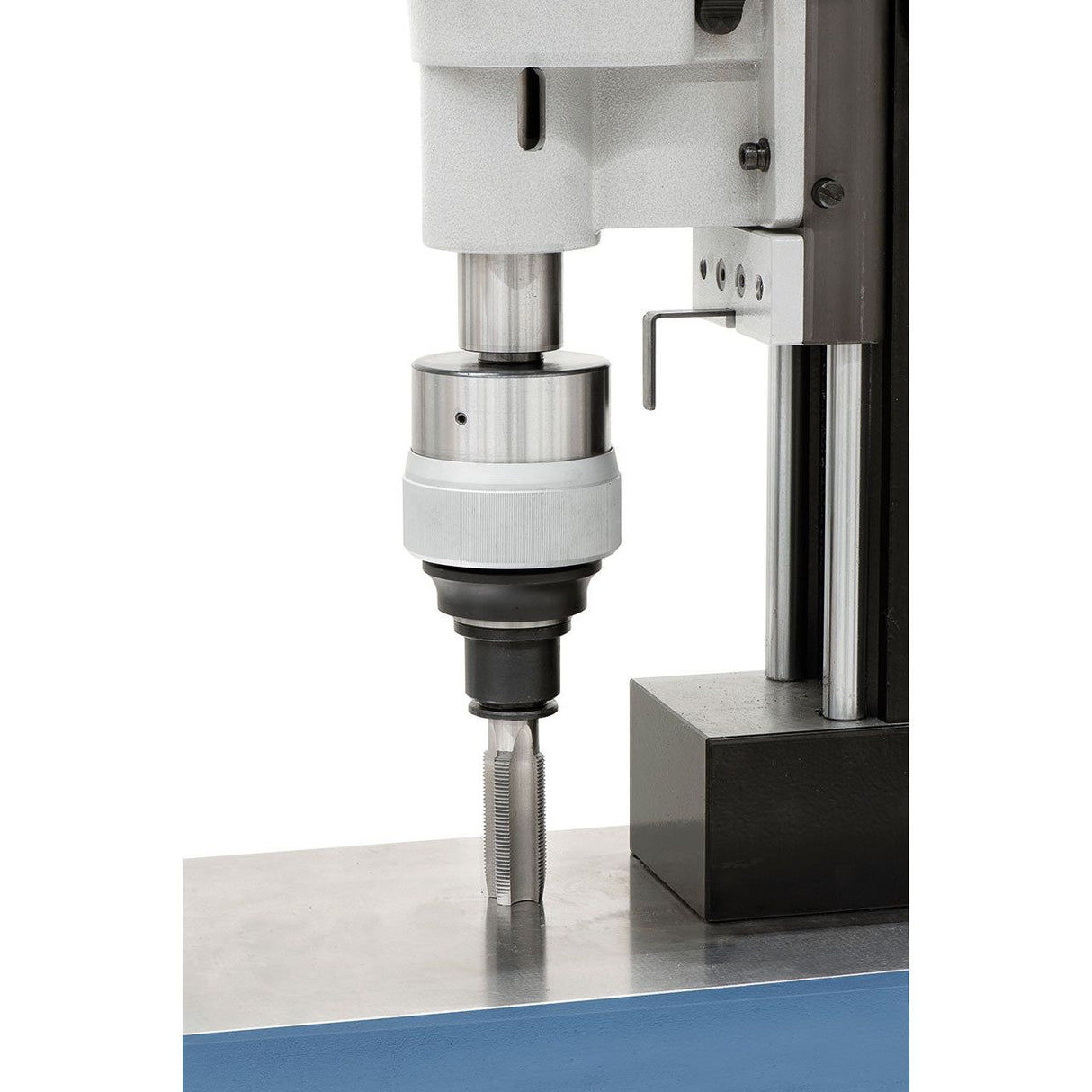 BERNARDO Zubehör für Bohr- und Fräsmaschine – Modell Gewindeschneid-Schnellwechselfutterset MK 2 / M6 - M30 / 12 tlg.