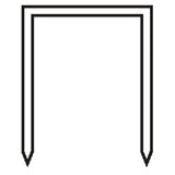 AIRCRAFT Klammern Typ 80  6 mm SM-2405406
