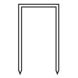 AIRCRAFT Klammern Typ 80  10 mm SM-2405410