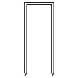 AIRCRAFT Klammern Typ 80  16 mm SM-2405416