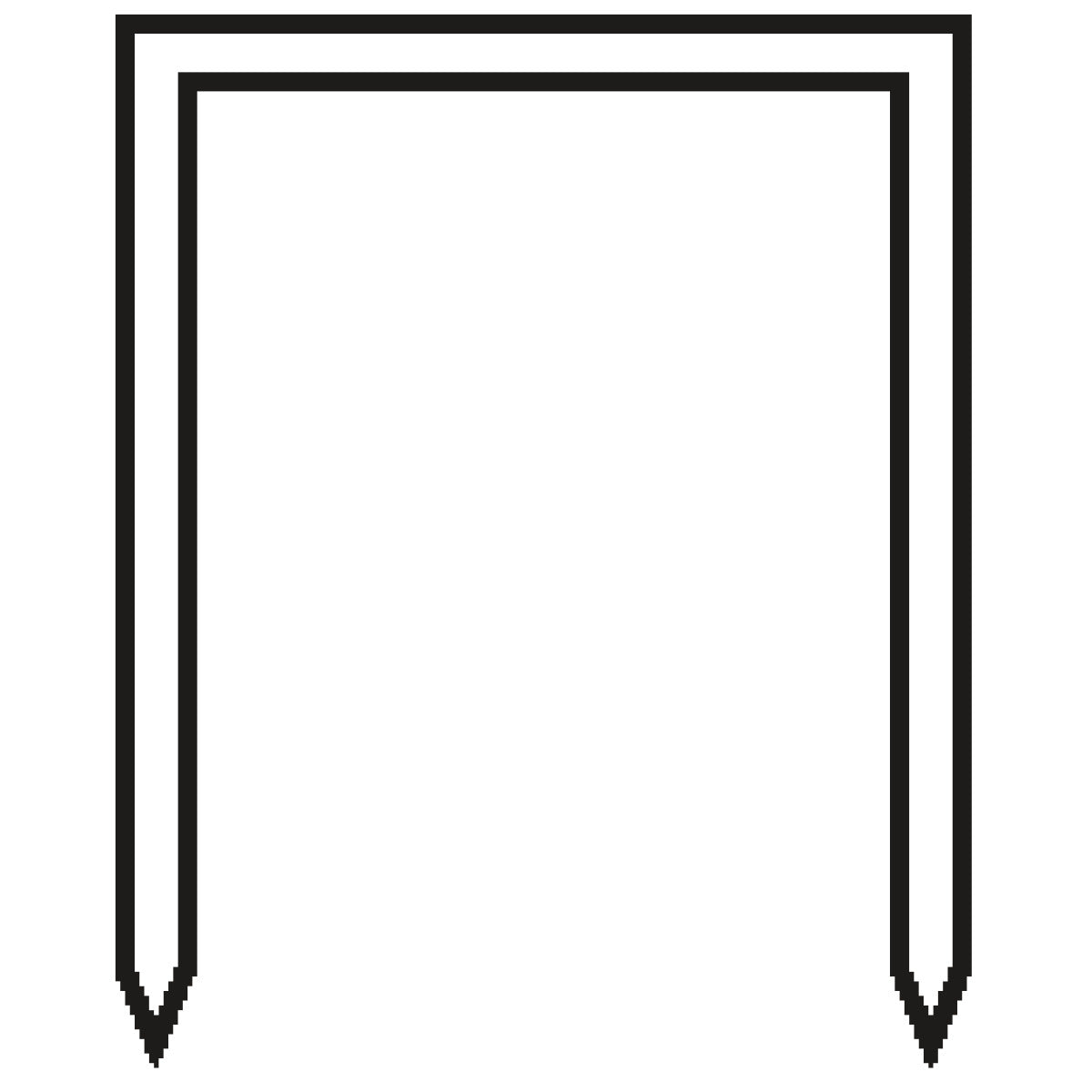 AIRCRAFT Klammern Typ N  32 mm SM-2405632