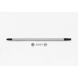 KING TONY Profi-Werkzeuge - Schlitz-Schraubendreher-Umsteckklinge PH1*4.0 24311140