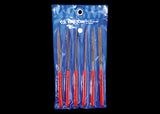 KING TONY Profi-Werkzeuge - Nadelfeilen-Set 160 mm - 6 tlg. 1026GQ
