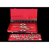 KING TONY Profi-Werkzeuge - Gewindeschneide-Set, metrisch - 54 tlg. 13954MQ