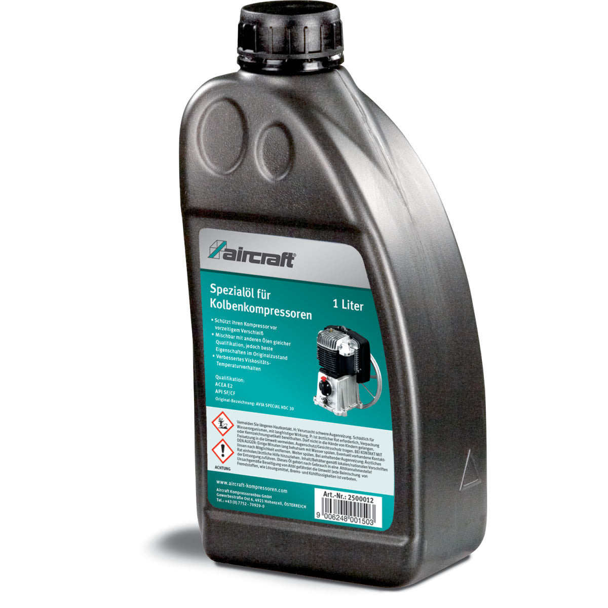 Aircraft Mineralöl 20W-30, 1 l Flasche - Art. 2500012