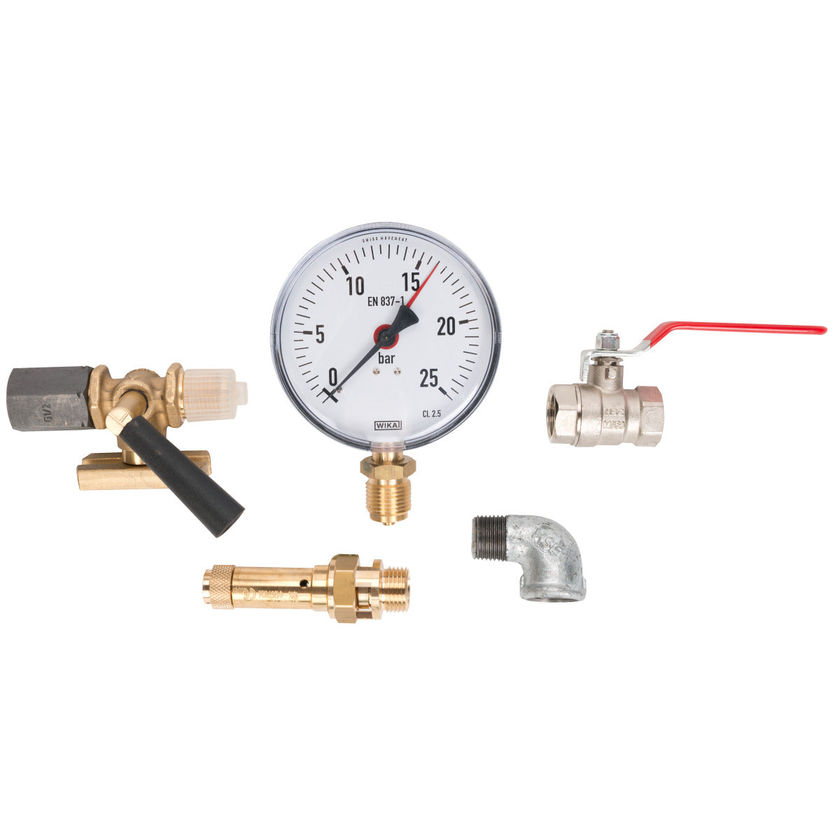 AIRCRAFT Grundarmaturensatz  Grundarmaturensatz 1" ab 1000 l, 11 bar SM-2500612