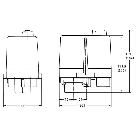 AIRCRAFT Druckschalter CONDOR MDR 3 / 6,3-10 A / 11 bar SM-2506304