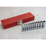 KING TONY Profi-Werkzeuge - 1/4" Steckschlüssel-Set, metrisch - 11 tlg. 2511MR