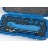 KING TONY Profi-Werkzeuge - Umschaltratsche und 1/4" Bit - 25 tlg. 2525MRE