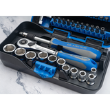 KING TONY Profi-Werkzeuge - 1/4" Steckschlüssel-Set - 39 tlg. 2539MR01AM