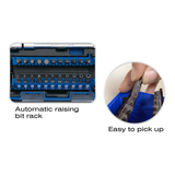 KING TONY Profi-Werkzeuge - 1/4" Steckschlüssel-Set - 39 tlg. 2539MR01AM