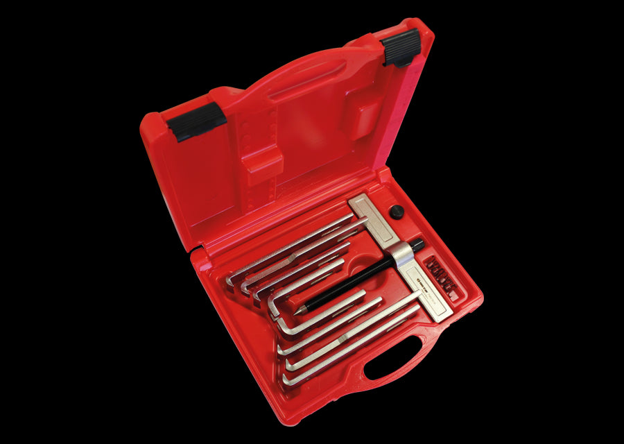 KING TONY Profi-Werkzeuge - Abzieherset mit diversen Greifarmen - 75-250 mm 79621810C