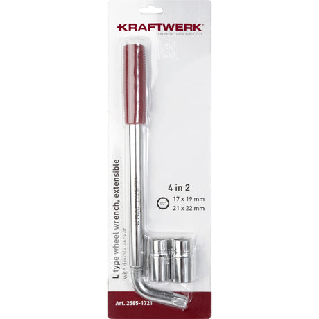 Kraftwerk Radmutternschlüssel, 17x19 / 21x22 mm