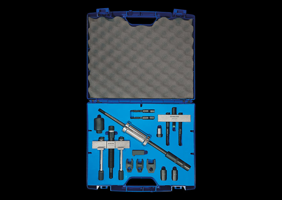 KING TONY Profi-Werkzeuge - Einspritzdüsen-Abzieherset - 14 tlg. 9BE5158