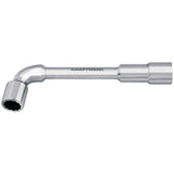 KRAFTWERK 6 mm PRO LINE Doppelsteckschlüssel mit Bohrung, Aussen Sechskant, Doppel-Sechskant, 12-kant, Pfeifenkopfschlüssel, - KW-2598-06