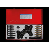 KING TONY Profi-Werkzeuge - Lenkrad-Abzieher-Set - 18 tlg. 9BG11