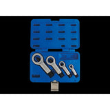 KING TONY Profi-Werkzeuge - Mechanischer Mutternsprenger-Set - 4 tlg. 9TD064