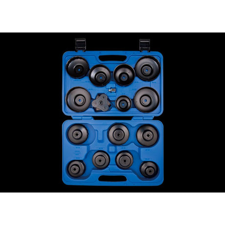 KING TONY Profi-Werkzeuge - Ölfilterschlüssel-Set - 16 tlg. 9AE2016