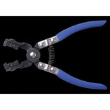 KING TONY Profi-Werkzeuge - Abgewinkelte Drehbackenzange für CLIC-Klemmen 9AA25