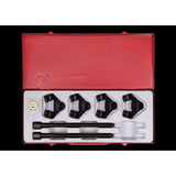 KING TONY Profi-Werkzeuge - Federspanner-Set, gesenkgeschmiedet, 85/270 mm - 6 tlg. 9BF21