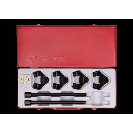 KING TONY Profi-Werkzeuge - Federspanner-Set, gesenkgeschmiedet, 85/270 mm - 6 tlg. 9BF21