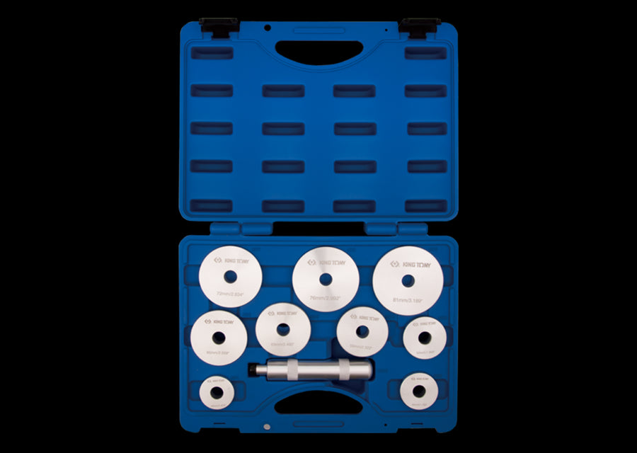 KING TONY Profi-Werkzeuge - Lagerring- und Dichtungsabzieher-Set - 10 tlg. 9BA11