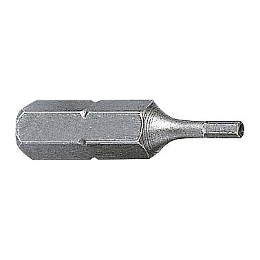 Kraftwerk 1/4" Schraubendreher-Bit Innen Sechskant mit Bohrung, 9/64", 5 Stk