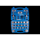 KING TONY Profi-Werkzeuge - Scheibenbremsen-Rückstell-Set - 31 tlg. 9BC23