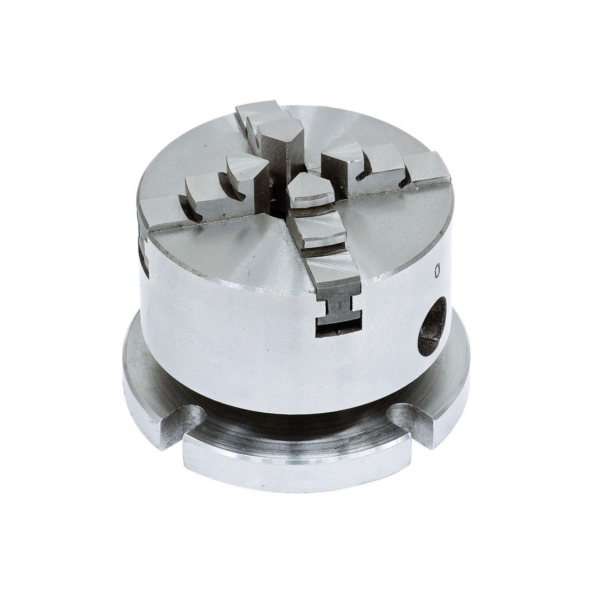 BERNARDO Rundtische / Schwenktische / Kreuztische – Modell 4-Backenfutter diam. 70 mm mit Aufspannscheibe diam. 80 mm