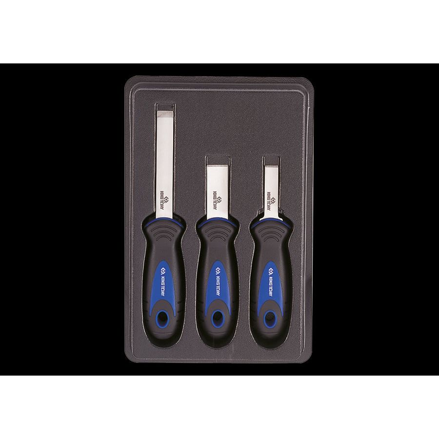 KING TONY Profi-Werkzeuge - Spezialschaber-Set für Schweißnähte - 3 tlg. 9CJ033