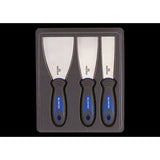 KING TONY Profi-Werkzeuge - Kittspachtel-Set - 3 tlg. 9CJ013