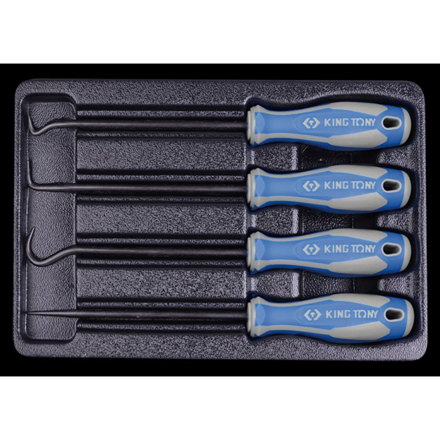 KING TONY Profi-Werkzeuge - Hakenset - 4 tlg. 930904AY