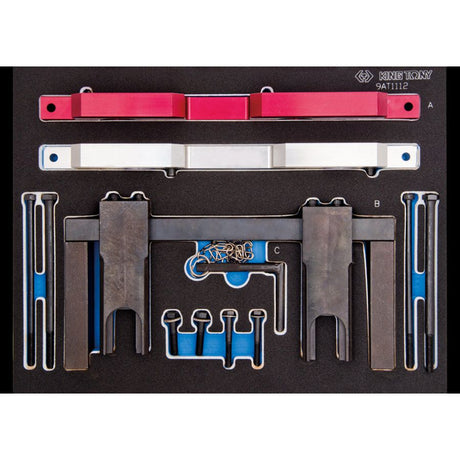 KING TONY Profi-Werkzeuge - Steuerzeiten-Einstell-Set für Benzinmotoren BMW 9AT1112E