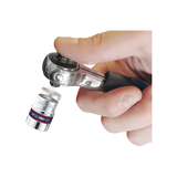 KING TONY Profi-Werkzeuge - 1/4" Ratsche, schwenkbarer Kopf - 114 mm 275245G