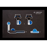 KING TONY Profi-Werkzeuge - Steuerzeiten-Einstellset für Dieselmotoren SUZUKI VAUXHALL / OPEL 9AT2004