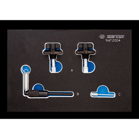 KING TONY Profi-Werkzeuge - Steuerzeiten-Einstellset für Dieselmotoren SUZUKI VAUXHALL / OPEL 9AT2004