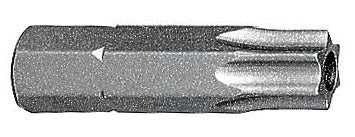 Kraftwerk 1/4" Schraubendreher-Bit TX, TORX mit Bohrung TS40, 5 Stk.