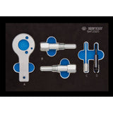 KING TONY Profi-Werkzeuge - Steuerzeiten-Einstell-Set für Dieselmotoren VAUXHALL/OPEL / SAAB 9AT2005