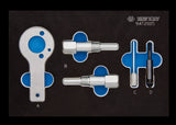 KING TONY Profi-Werkzeuge - Steuerzeiten-Einstell-Set für Dieselmotoren VAUXHALL/OPEL / SAAB 9AT2005
