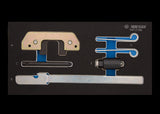 KING TONY Profi-Werkzeuge - Steuerzeiten-Einstell-Set, Diesel BMW/MINI/LAND ROVER/VAUXHALL/OPEL 9AT2106