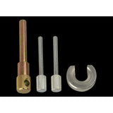 KING TONY Profi-Werkzeuge - Steuerzeiten-Einstellset für Dieselmotorenset FIAT IVECO RENAULT PSA 9AT2A01