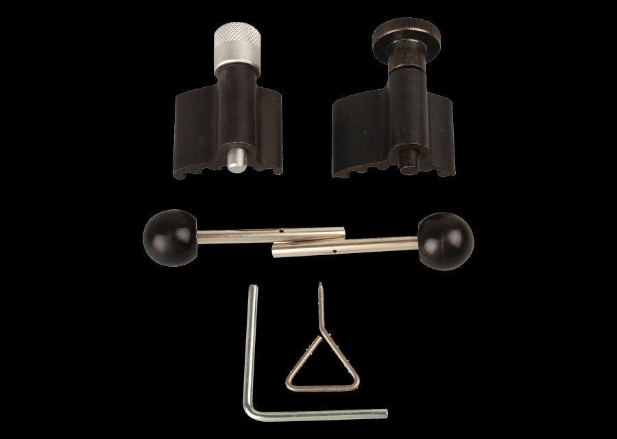 KING TONY Profi-Werkzeuge - Steuerzeiten-Einstellset für Dieselmotoren AUDI-VW-SEAT-SKODA-FORD 9AT2C01