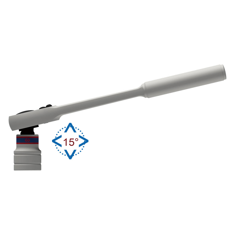KING TONY Profi-Werkzeuge - Ratsche 1/4" 15° 277455G