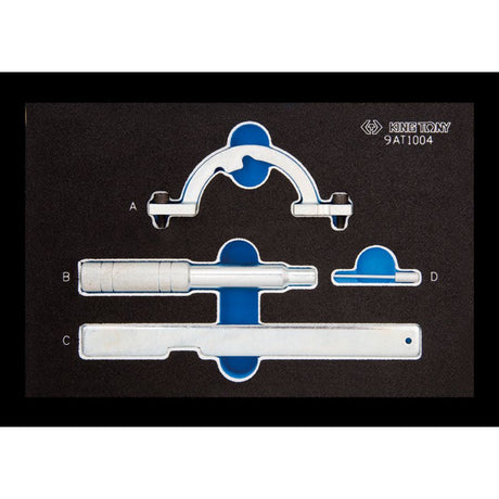 KING TONY Profi-Werkzeuge - Steuerzeiten-Einstellset für Benzinmotoren SUZUKI VAUXHALL / OPEL 9AT1004