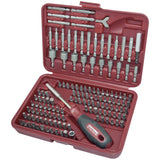 Kraftwerk PRO LINE 1/4" Universal-Bit-Box, 138-tlg