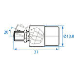 KING TONY Profi-Werkzeuge - 1/4" Universal-Gelenk 2793