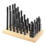 BERNARDO Mechanische Spannelemente – Modell Stiftschraube und T-Nut-Muttern Sortiment 18 mm, M 16