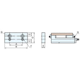BERNARDO Backe für PHV / CHV – Modell Aufsatzbacke LJ 130 - 2 Stk.